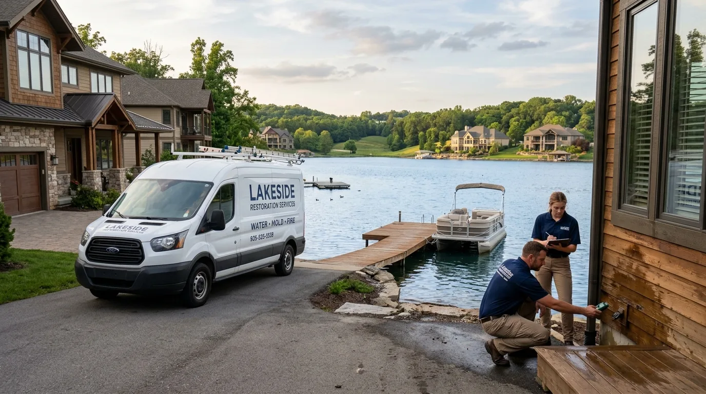 Lewisville Lake Water Damage: What Lakefront Homeowners Should Know